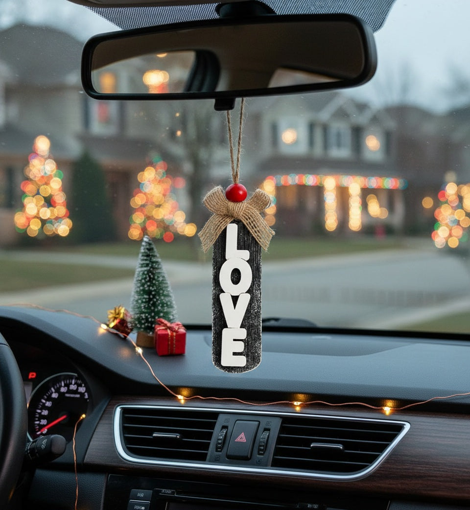 Farmhouse Love Car Charm