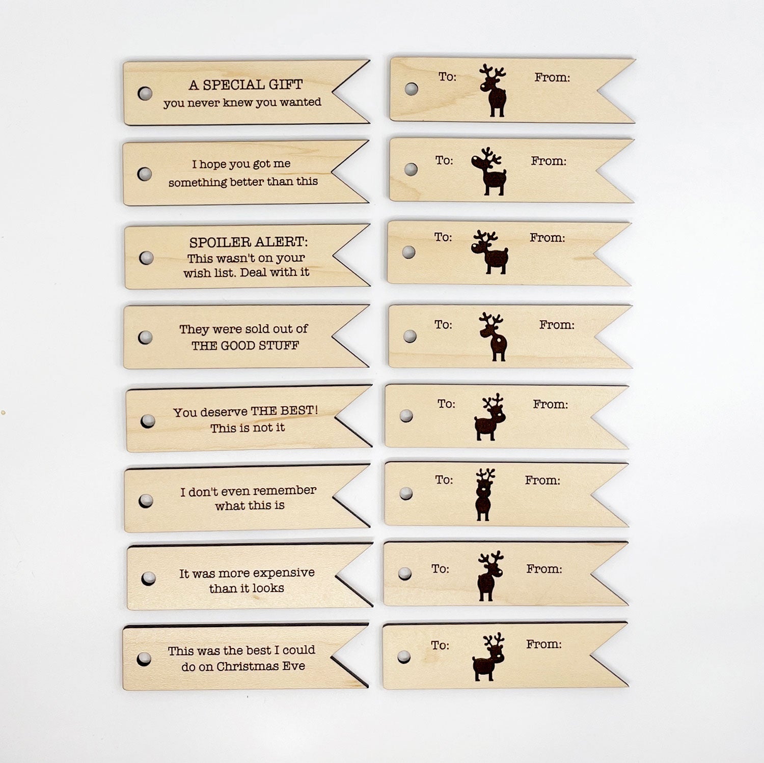 Whimsical Christmas Gift Tags ( 16 pc )