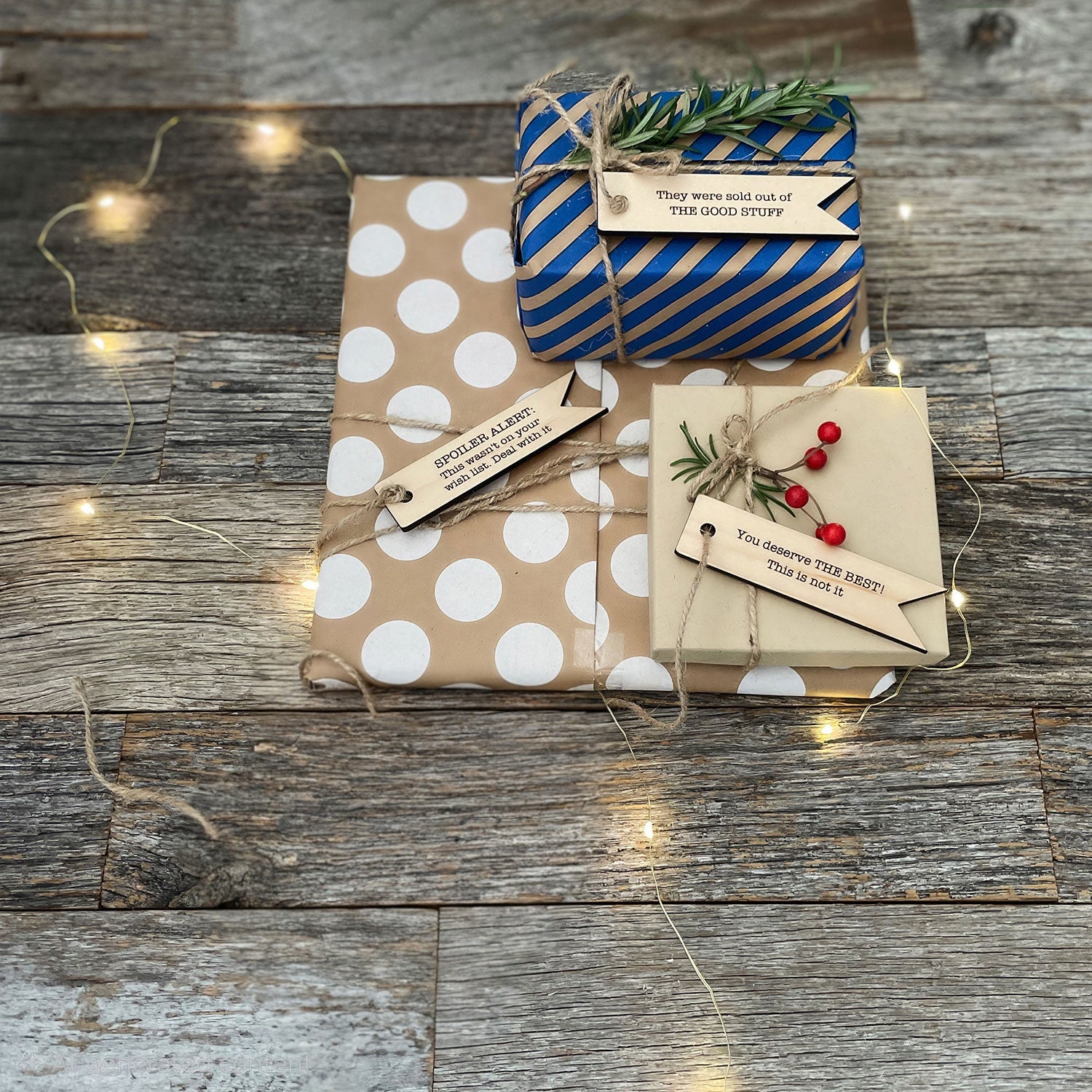 Whimsical Christmas Gift Tags ( 16 pc )